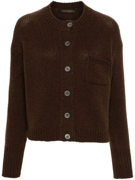 Kashmir kort sweater Incentive! Cashmere brun