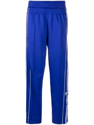Спортни панталони Adidas синьо