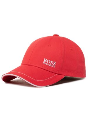Kepurė su snapeliu Boss raudona