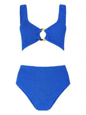 Bikini Hunza G albastru