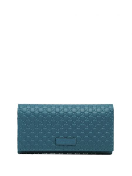 Portfel Gucci Pre-owned niebieski