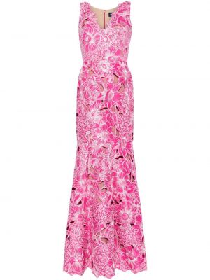 Večernja haljina s cvjetnim printom Marchesa Notte