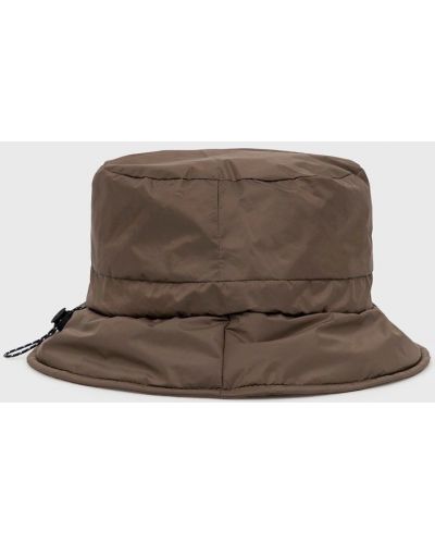 Nylonowy kapelusz Rains brązowy