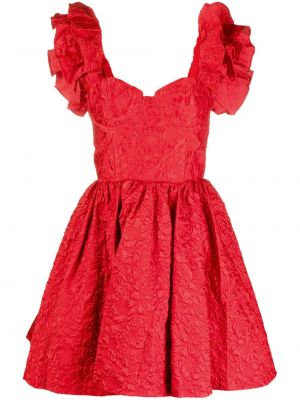 Mini šaty Alice + Olivia červená