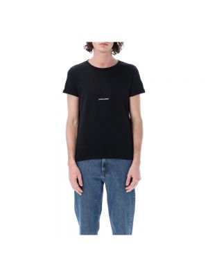 T-shirt Saint Laurent schwarz