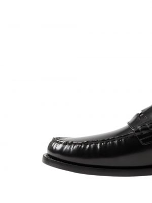 Nahast loafer-kingad Burberry must