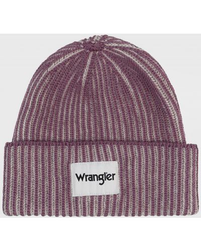 Розовая шапка Wrangler