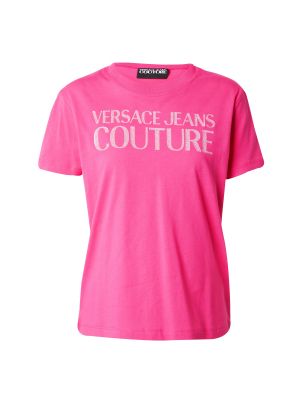 Tricou Versace Jeans Couture roz