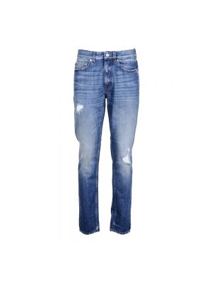 Niebieskie jeansy skinny Love Moschino