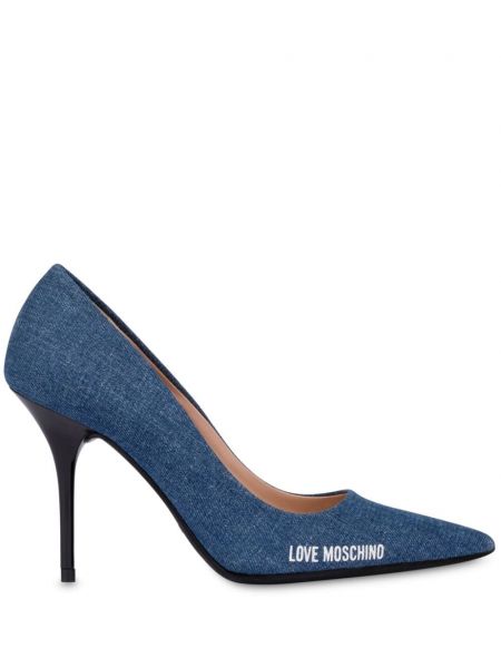 Pumps Love Moschino blå