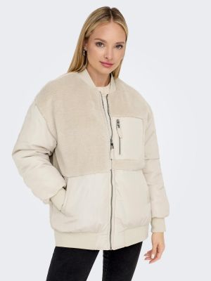 Giacca bomber Only beige