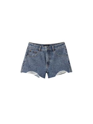 Shorts en jean Desigual bleu