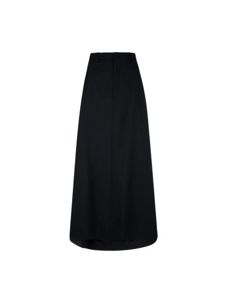 Czarna długa spódnica Balenciaga