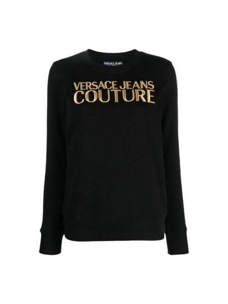 Sweter Versace Jeans Couture czarny