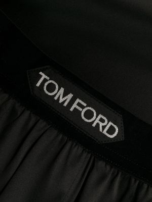 Hedvábné boxerky Tom Ford černé