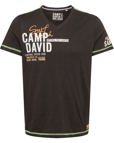 Camicia Camp David, nero