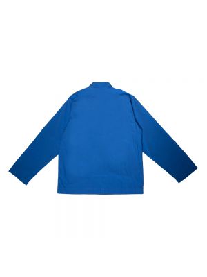 Camisa de algodón Tekla azul