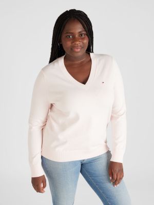 Pullover Tommy Hilfiger Curve rosa