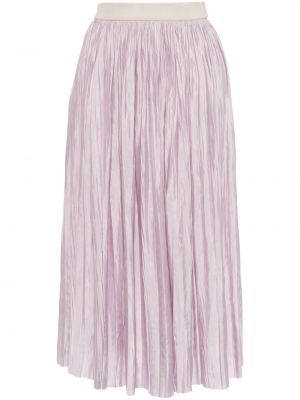 Plisovaná sukňa Roberto Collina fialová
