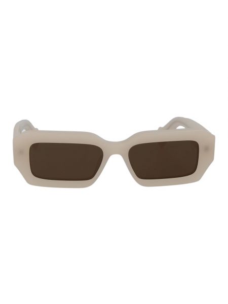 Okulary przeciwsłoneczne Marcelo Burlon beżowe