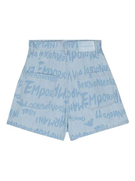 Shorts mit print Emporio Armani