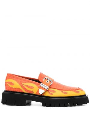 Loafers Moschino oransje