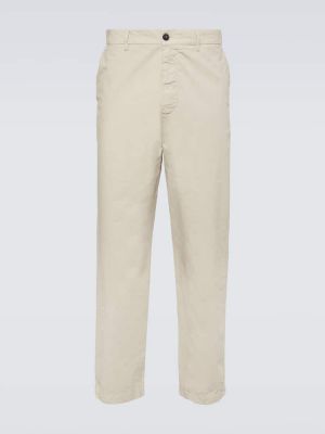 Pantalones chinos de algodón Barena Venezia beige