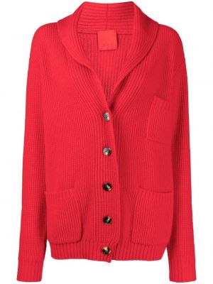 Cardigan en cachemire en tricot Cashmere In Love rouge