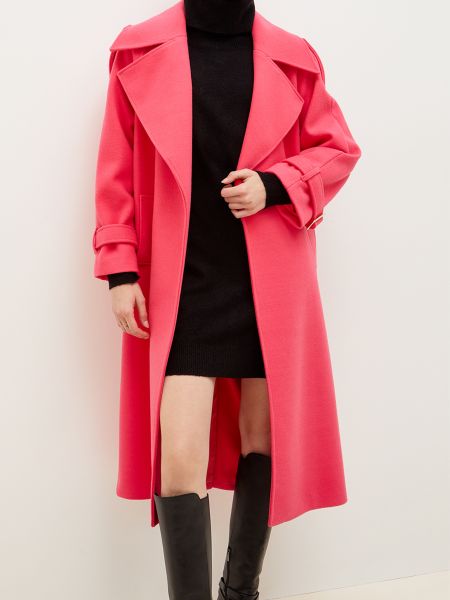 Пальто Liu Jo розовое