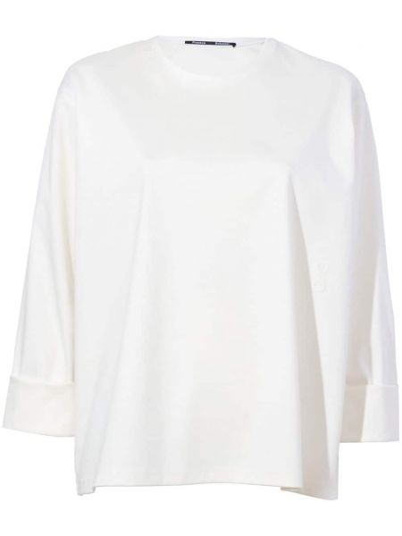 Bavlnené tričko Proenza Schouler biela