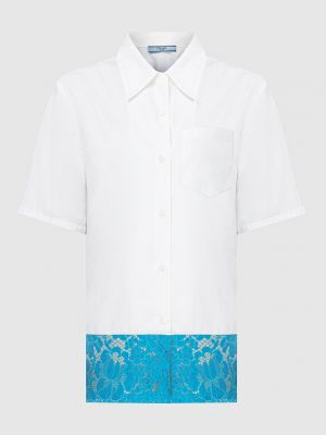 Белая рубашка Prada