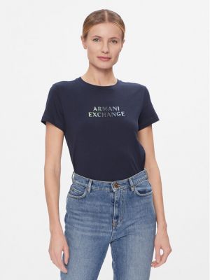Priliehavé tričko Armani Exchange