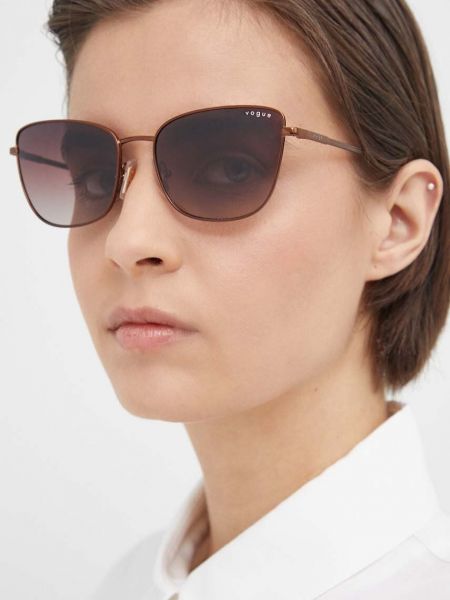 Okulary przeciwsłoneczne Vogue brązowe