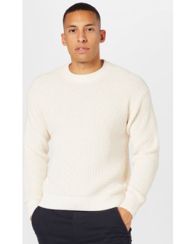 Pull Abercrombie & Fitch blanc