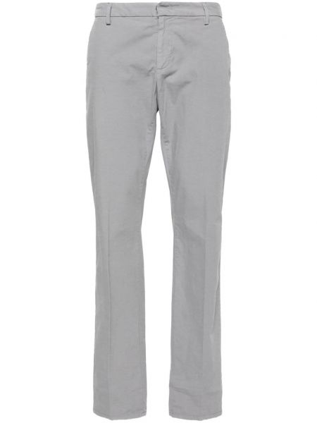 Тесни панталони slim Dondup сиво