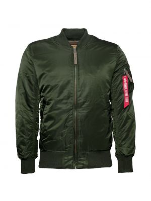 Демисезонная куртка Alpha Industries зеленая