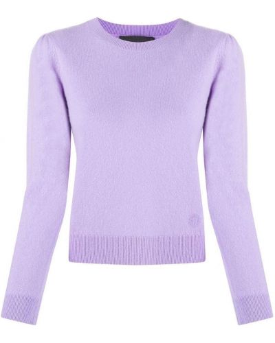 Jersey de cachemir slim fit de tela jersey Maje violeta