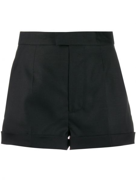 Pantalones cortos ajustados de cintura alta Dsquared2 negro