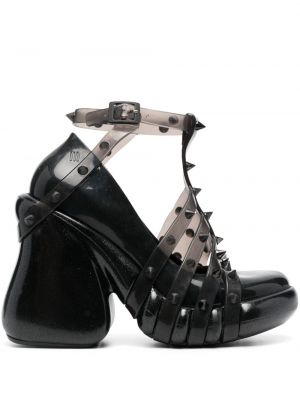 Pantofi cu toc cu platformă Jean Paul Gaultier negru