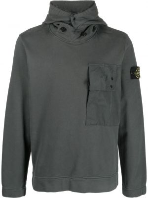 Hoodie Stone Island grön