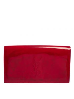 Kopertówka skórzana Yves Saint Laurent Vintage różowa
