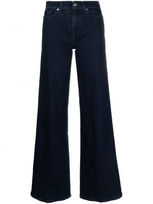 Jeans baggy 7 For All Mankind blu