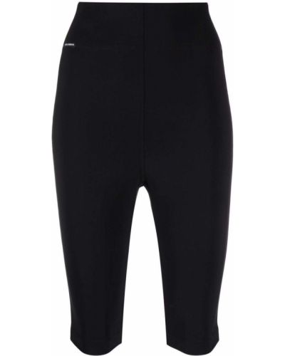 Pantalones culotte de cintura alta Dolce & Gabbana negro