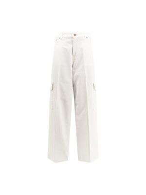 Spodnie bawełniane Haikure białe