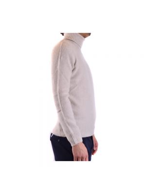 Dzianinowy sweter Tagliatore biały