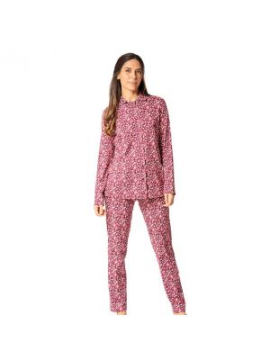 Pijama de flores con estampado Señoretta rosa