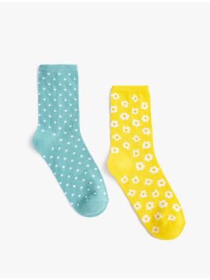 Čarape s cvjetnim printom Koton