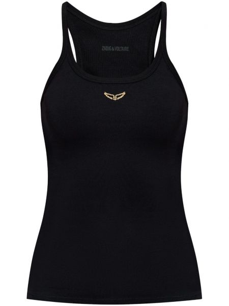 Tanktop i bomuld Zadig&voltaire sort