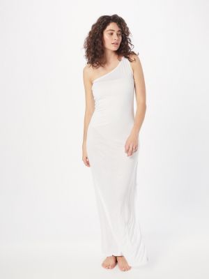 Макси рокля Calvin Klein Swimwear бяло