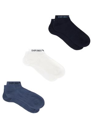 Носки Emporio Armani Underwear голубые